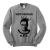 Notorious RBG Grey Sweatshirt