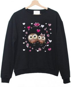 Owl Couple Love Sweatshirt