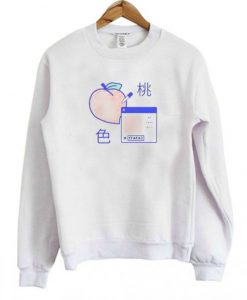 Peach digital Sweatshirt