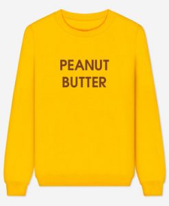 Peanut Butter Yellow Sweatshirt