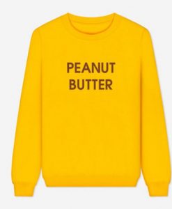 Peanut Butter Yellow Sweatshirt