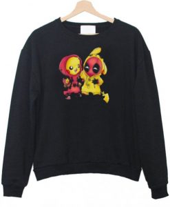 Pikapool Pikachu Deadpool Sweatshirt