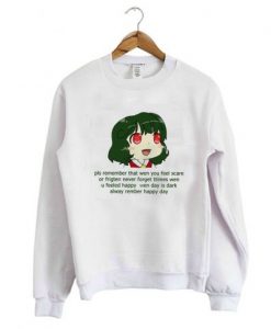 Pls Rember Ohayou Face Sweatshirt KM