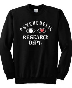 Psychedelic Research Dept Sweatshirt