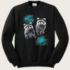 Raccoon Raglan Sweatshirt