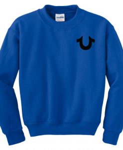 Royal Blue True Religion Sweatshirt