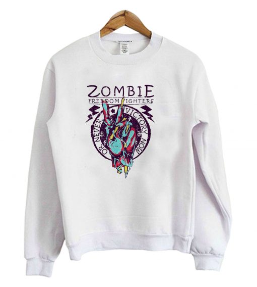 Scary Outfit Zombie Outfit Peas Finger Sweatshirt