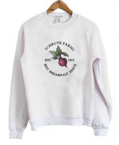 Schrute Farms Est 1812 Bed Breakfast Beets Sweatshirt