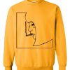 Smoking Girl Sweatshirt