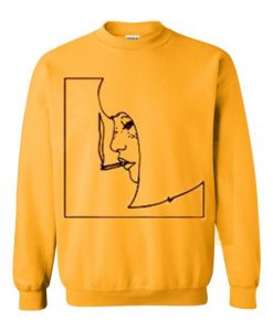 Smoking Girl Sweatshirt