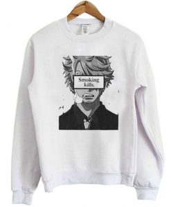 Smoking Kills Graphic Sweatshirt