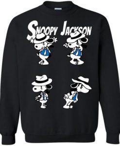 Snoopy Michael Jackson Sweatshirt