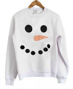 Snowman face Sweatshirt