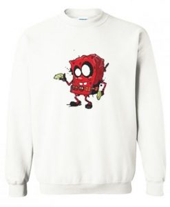 Spongebob Deadpool Sweatshirt