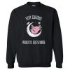 Stay Curious Axolotl Question Sweatshirt