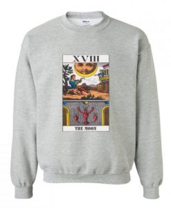 Tarot Card – The Moon Sweatshirt KM