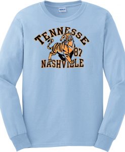 Tennessee Tiger Nashville 87 Light Blue Sweatshirt