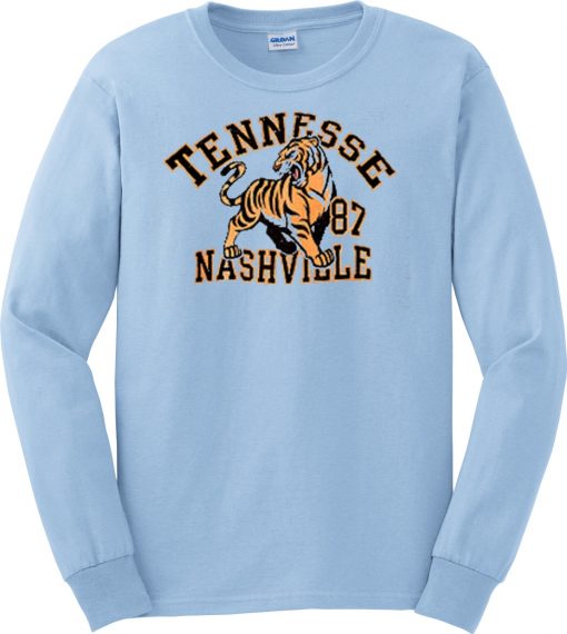 Tennessee Tiger Nashville 87 Light Blue Sweatshirt