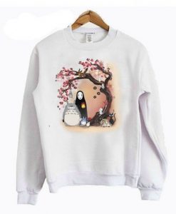 Totoro Studio Ghibli Character Scene Sweatshirt