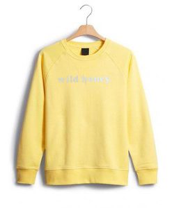 Wild Honey Yellow Sweatshirt