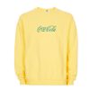 Yellow Coca Cola Sweatshirt