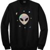 alien star moon sweatshirt