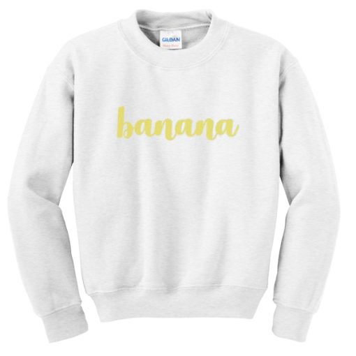 banana sweatshirt