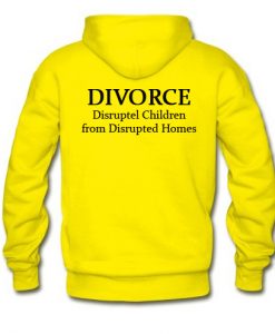divorce disruptel children hoodie