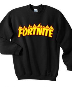 fornite fire sweatshirt