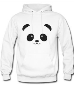 panda face hoodie