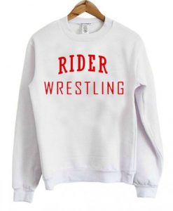 rider wrestling sweatshirt