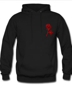rose poison hoodie