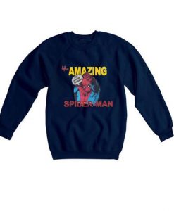 the amazing spiderman vintage sweatshirt