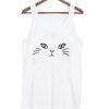 Cat face Tank top