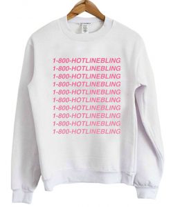 1 800 HOTLINEBLING Crewneck Sweatshirt-zk