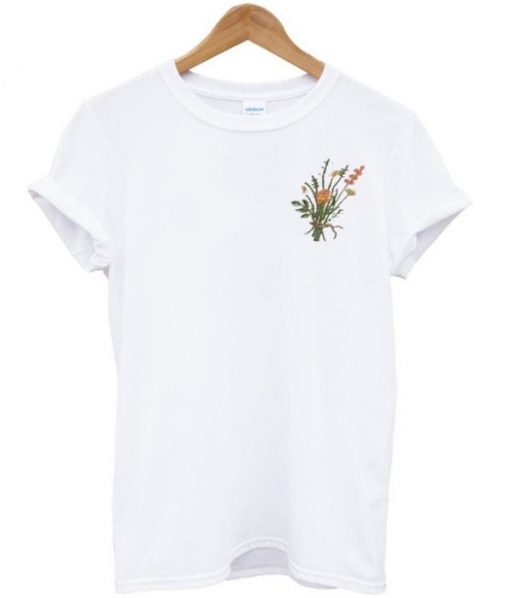 Bucket Flowers T-shirt