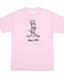 Hellboy Bart Simpson T-shirt