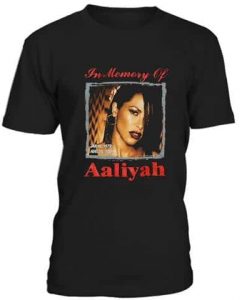 In Memory of Aaliyah T-shirt