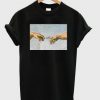 Michelangelo Hands T-shirt