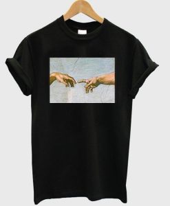 Michelangelo Hands T-shirt