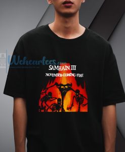 Samhain III November Coming Fire Rock Band T-Shirt