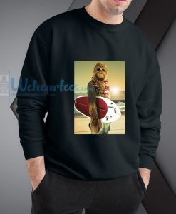 Star Wars Chewbacca Surfing sweatshirt