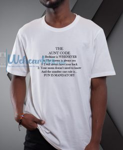 The Aunt Code Shirt