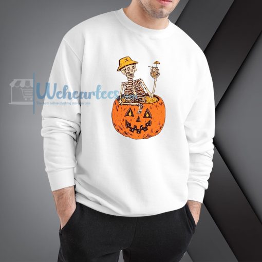 Halloween Happy Skeleton Sweatshirt