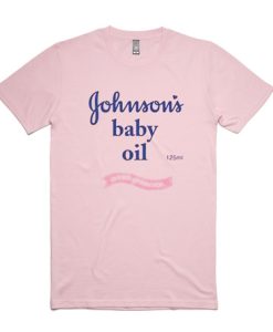 Johnson’s Baby Oil Logo T shirt pu