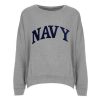 Navy Jumper Sweatshirt pu