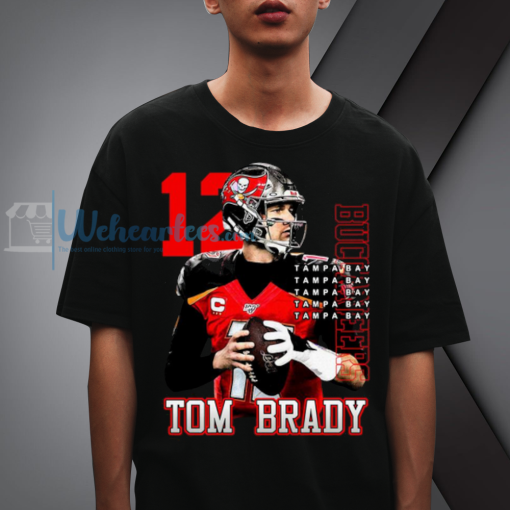 Good 12 Tom Brady Tampa Bay Buccaneers Tshirt NF