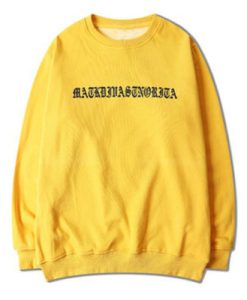 Ariana Grande Yellow Sweatshirt pu