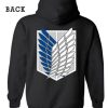 Attack On Titans Logo Hoodie pu