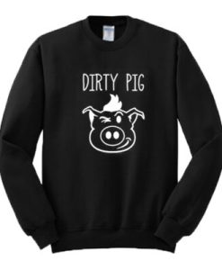 Dirty Pig Graphic Sweatshirt pu